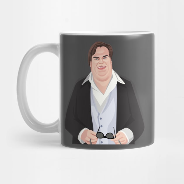 Chris Farley - Awesome Vector Art by WaltTheAdobeGuy